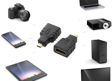 Adaptador Techly Hdmi F A Hdmi Micro D Mecker