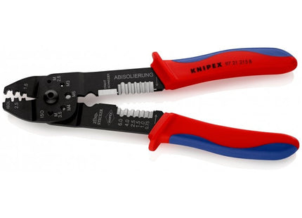 Alicates Para Engarzar Knipex 97 21 215 B Pelar, Engarzar 0,75 - 6 Mm² 9721215b