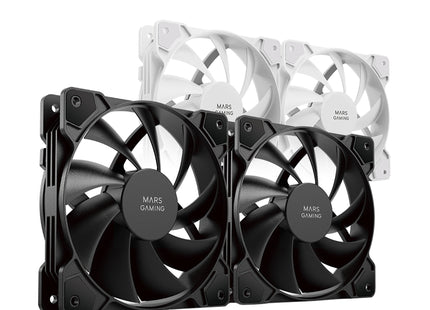 Kit 2 Ventiladores Auxiliar Mfprox2 Negro Mars Gaming