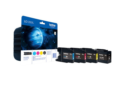 EAN 5014047562662 - Brother LC1280XLVALBP cartucho de tinta 4 pieza(s) Original Negro, Cian, Magenta, Amarillo imagen 1