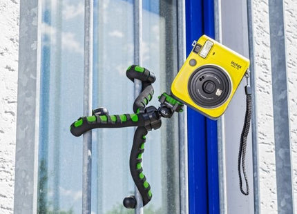 Mantona 21401 Tripode Smartphone/Cámara Digital 3 Pata(S) Negro, Verde