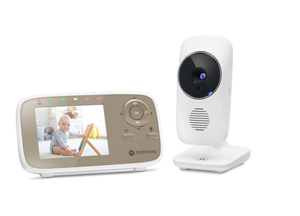 EAN 5055374710135 - Motorola VM483 video-monitor para bebés 300 m FHSS Oro, Blanco imagen 3