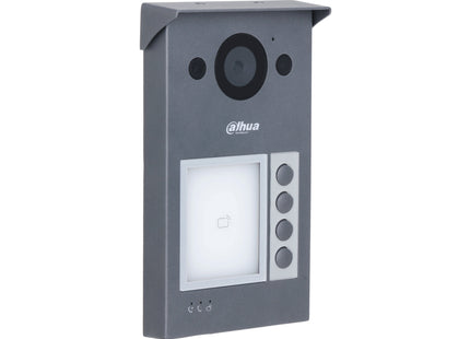 Dahua Vto3312q-P Estación Exterior Para Videoportero Ip 2-Hilos Poe Con Cámara 2mp Ip65 Ik08 Mifare 125º