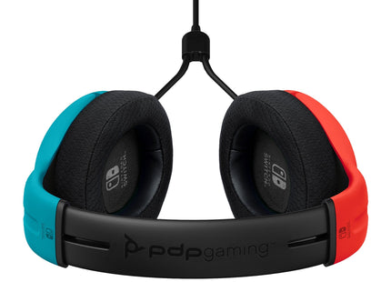 Pdp Lvl40 Auriculares Diadema Negro, Azul, Rojo [De-Version] Nintendo Switch