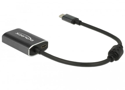 Delock Adapter Usb Type-C Male > Hdmi Female Dp Alt Mode 4k 60 Hz With Pd Function