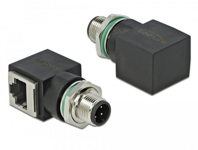 Delock Adaptador M12 4 Pin  Macho A Rj45 Hembra