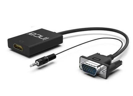 Inca Adaptador Ivth-02 Vga + Usb-A + Audio > Hdmi 0.2m Retail