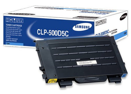 EAN 8803821830854 - Samsung CLP-500D5C cartucho de tóner Original Cian imagen 1