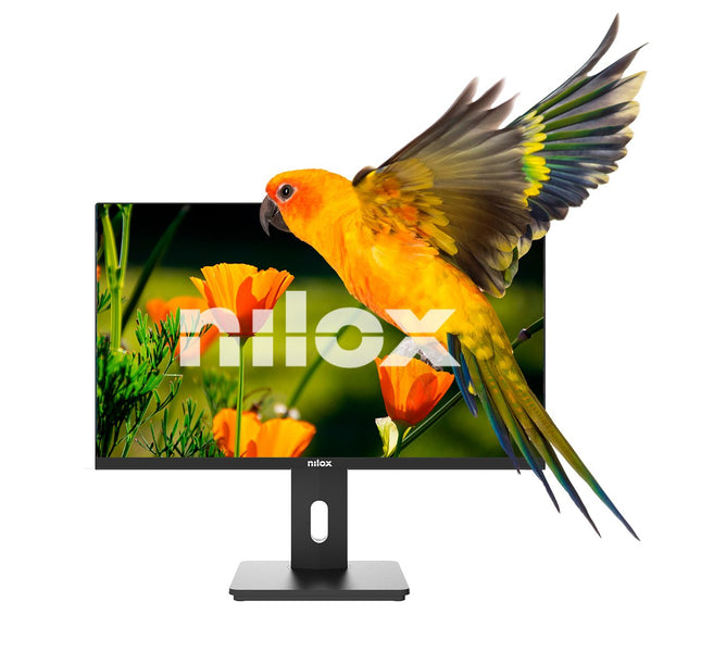 Nilox Monitor Desktop Va Led 24"  Fhd, Hdmi, Dp Y Vga 1920x1080 75hz 16:9
