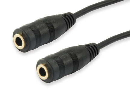 Equip Cable Audio Estereo Mini Jack 3.5mm Macho A 2 Jack 3.5mm Hembra 147941