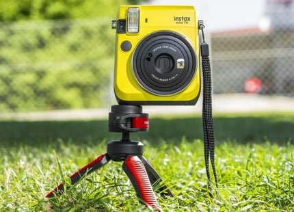 Mantona 21408 Tripode Smartphone/Cámara Digital 3 Pata(S) Negro, Rojo