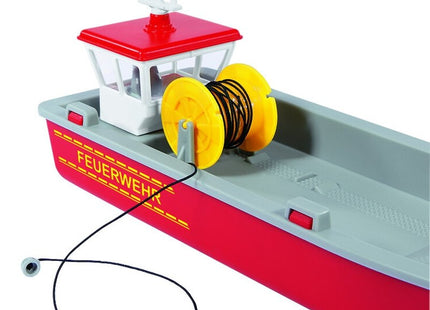 Barco De Trabajo De Bomberos Siku Super, Vehículo De Juguete