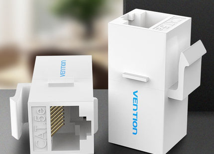 Adaptador Conector Rj45 Vdd-B07-W Cat5 Utp Rj45 Hembra Rj45 Hembra Blanco