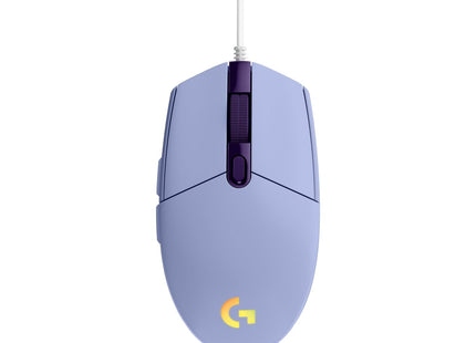Logitech Raton G203 Lightsync Gaming Usb Lila 910-005853