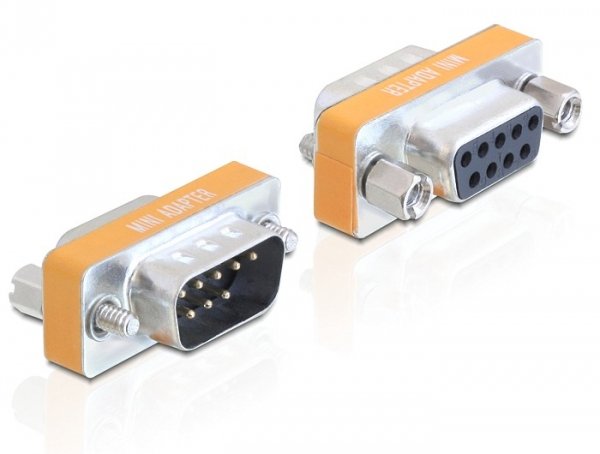 Delock Adaptador Mini Db 9 M - Db 9 H Null Modem