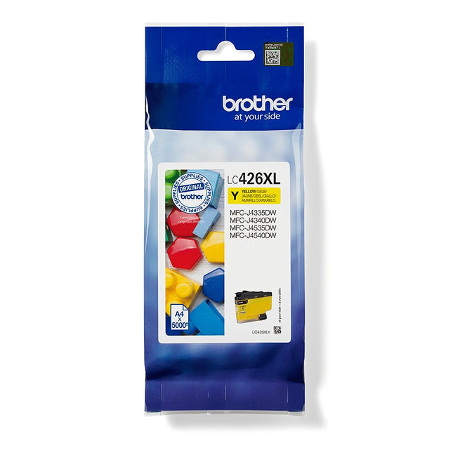 Tinta Original Brother Lc-426 Xl Alta Capacidad/ Amarillo