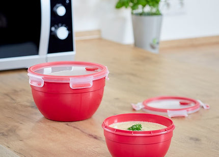 EAN 4009049532264 - EMSA N10605 Alrededor Caja 1,1 L Rojo, Transparente 1 pieza(s) imagen 3