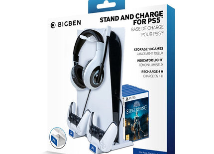 Soporte Cargador Dualsense Wrls Para Mandos Ps5