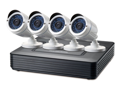 Kit Videovigilancia Level One Cctv 8c 4 Camaras