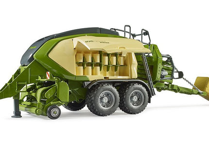 Bruder Krone Big Pack 1290hdp Vc, Verde, Con 2 Pacas Cuadradas 2033