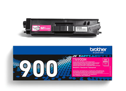 EAN 4977766735117 - Brother TN-900M cartucho de tóner 1 pieza(s) Original Magenta imagen 4