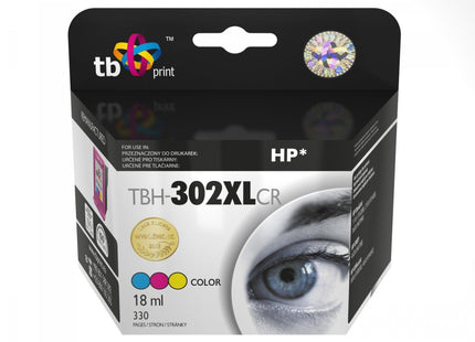 EAN 5901500504737 - TB Print TBH-302XLCR cartucho de tinta 1 pieza(s) Azul, Púrpura, Amarillo imagen 1