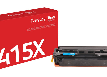 Tóner Xerox 006r04189 Compatible Con Hp W2031x Alta Capacidad  6000 Páginas  Cian