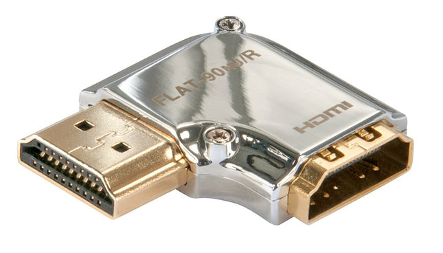 Lindy Adaptador Hdmi Cromo 90 Grad M/F "Rechts"