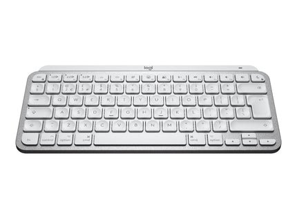 Logitech Mx Keys Mini For Mac Teclado Retroiluminación Bluetooth Qwerty Reino Unido Gris Pálido
