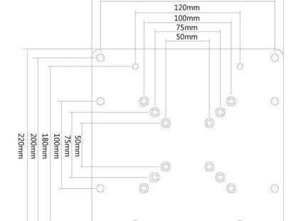 Newstar Placa Adaptadora Vesa 22"-42" Max.35kg Fpma-Vesa200