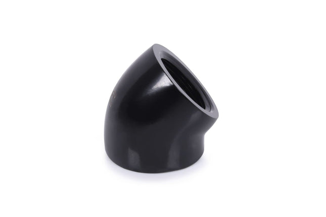 Alphacool Eiszapfen Conector L 45° G1/4 Hembra A G1/4 Hembra - Negro, Conexión Negro 17592