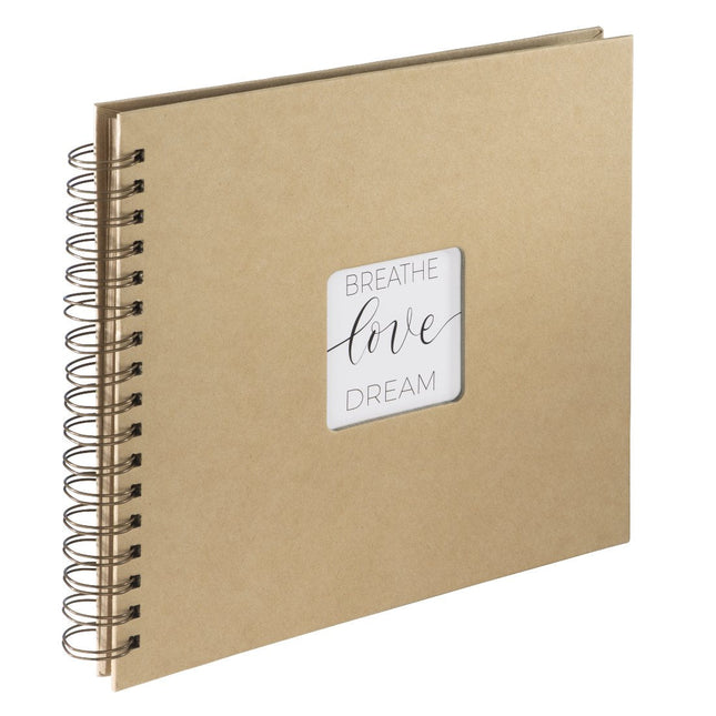 Hama Craft Spiral-Album    28x24 40 Kraftpapier-Seiten       7211