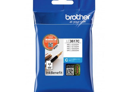 EAN 4977766767644 - Brother LC-3617C cartucho de tinta 1 pieza(s) Original Rendimiento estándar Cian imagen 1