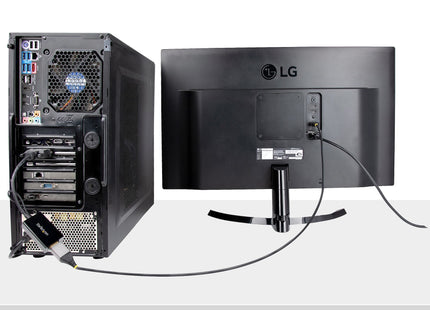 EAN 0065030875851 - StarTech.com DVI2DP2 adaptador de cable de vídeo 0,254 m Negro imagen 8