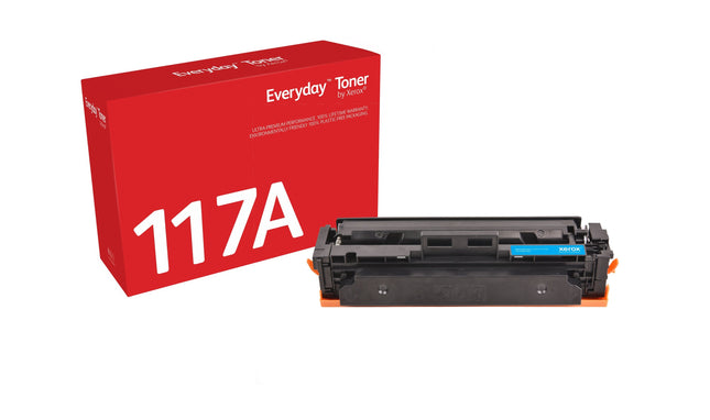 Xerox Everyday Hp W2071a Cyan Cartucho De Toner Generico - Reemplaza 117a