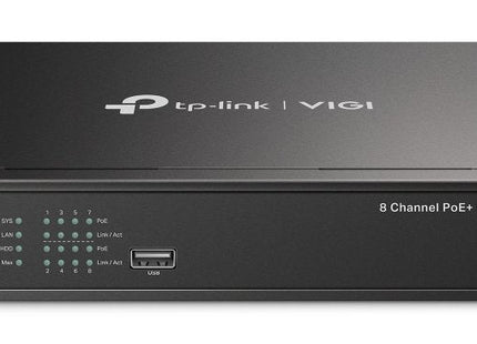 EAN 4895252503111 - TP-Link VIGI NVR1008H-8P Negro imagen 1