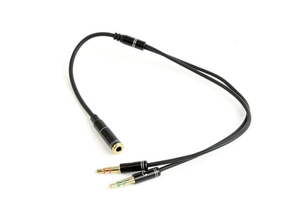EAN 8716309100526 - Gembird !Adapter audio stereo 3.5mm mini Jack/4PIN/ cable de audio 0,2 m 3,5mm 2 x 3.5mm Negro imagen 3