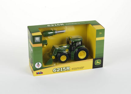 Tractor Theo Klein John Deere Con Cargador Frontal Y Peso, Vehículo De Juguete