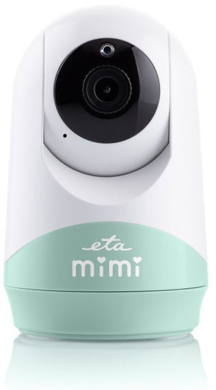 Eta Eta530690000 Mimi Baby Monitor, Flexible Camera, White Green
