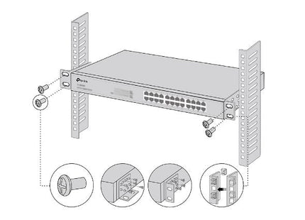 Tp-Link Rackmount Kit-19 Accesorio De Bastidor Kit De Montaje