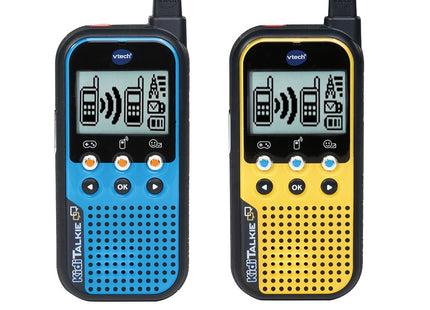 Vtech Kidi Talkie, Walkie-Talkie Azul/Amarillo, 2 Piezas 80-518564