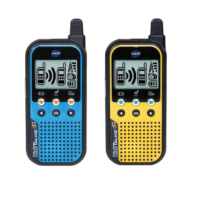 Vtech Kidi Talkie, Walkie-Talkie Azul/Amarillo, 2 Piezas 80-518564