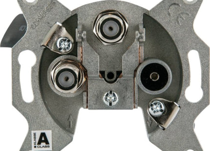 Toma Única Schwaiger Dos Conexiones Sat-Zf 2 Db