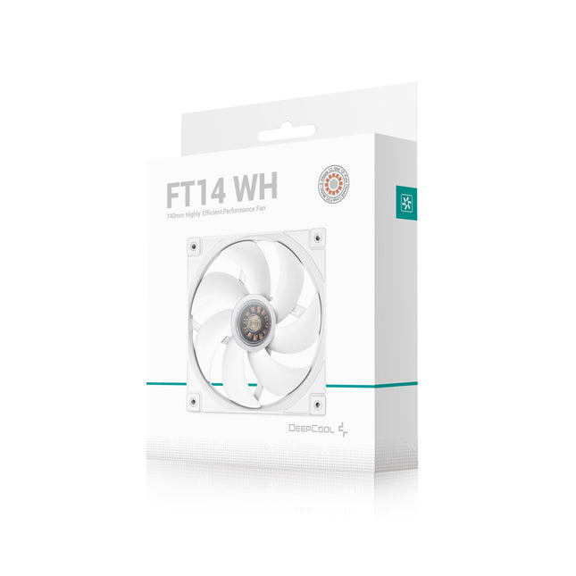 Ventilador Pc Deepcool Ft14 Wh 140x140x25 140 Mm R-Ft14-Whwpn1-G