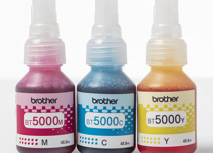 Brother Bt5000 Ink Bottle Value Pack 1x C M Y
