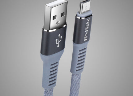 Cable Usb 2.0 Fr-Tec Premium Para Ps4 Usb Macho Microusb Macho 3m Azul