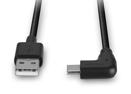 Cable Lindy 32000 Usb 2.0 0,5 M Usb A Usb C Negro