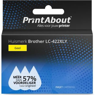 Tinta Original Brother Lc422xl Amarillo - Lc422xly