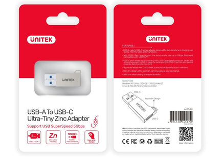 Unitek Adapter Usb-A To Usb-C 3.1 Gen1, A1034ni