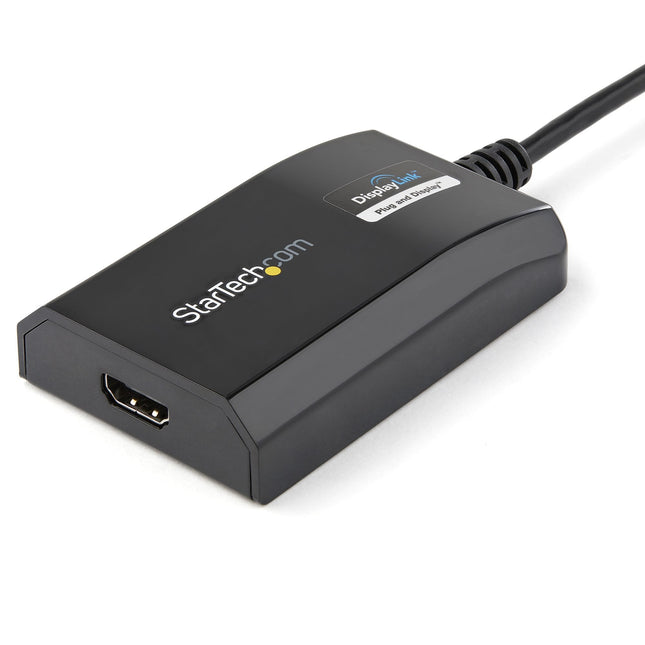 EAN 0065030857505 - StarTech.com USB32HDPRO Adaptador gráfico USB 1920 x 1200 Pixeles Negro imagen 2